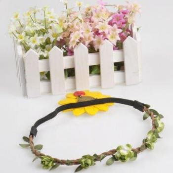 Whimsical Wedding Floral Headpiece