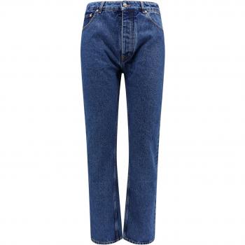 Jeans Uomo a Taglio Dritto Monogram