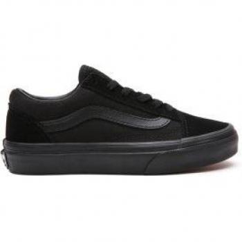 Vans Kids' Old Skool Black Canvas 2.5