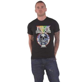 Dragon Skull Graphic Tee – Black, Size L