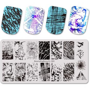 Estampage pour ongles BeautyBigBang dentelle française XL-069