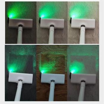 Aspiradora con Luz Láser y Pantalla de Polvo