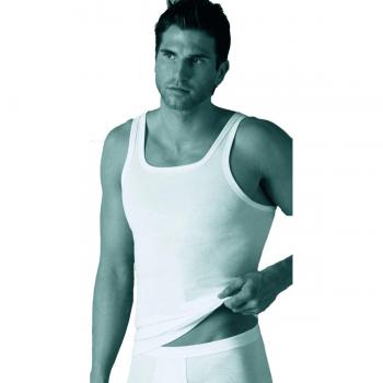 Schöller Herren Unterhemd 2‑Pack in Weiß – Size 5