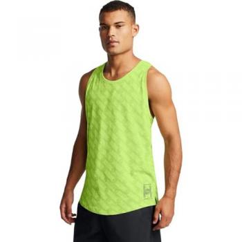 Débardeur Under Armour Run Anywhere vert vif