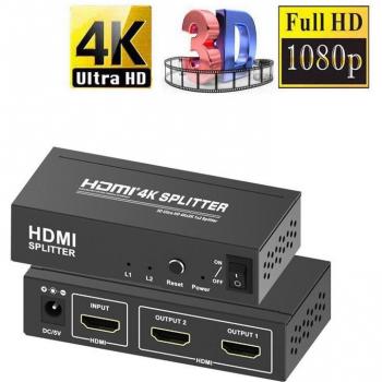HDMI 1 en 2 4K/Full HD – Convertidor de Pantalla Dividida
