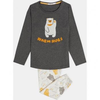 Admas Pijama Unisex “Cálido Abrazo” Manga Larga 8 Años