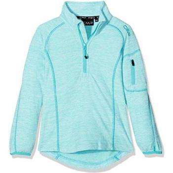 Sweat à capuche polaire pour fille 98 cm vert clair M