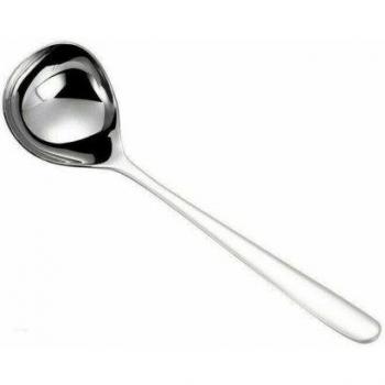 Set de Cucharas Sopa Negra – Acero Inoxidable 304