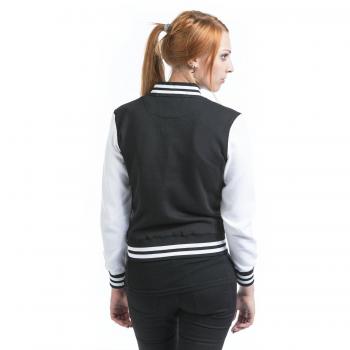 Urban Classics 2-Tone College Collegejacke schwarz weiß
