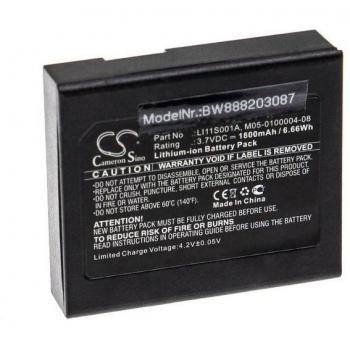 Vhbw 1800 mAh 3.7 V Li‑Ion Battery for Mindray PM60 Pulse Oximeter