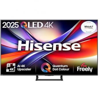 Hisense A7QTUK 55 QLED Smart TV with Freely AI
