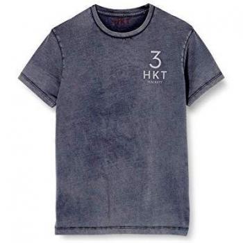 HKT by Hackett Hkt 3 SS Polo Shirt, Blanc, Moyen Homme