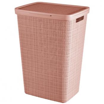Cesto Rosa de Bricoline para ropa 58L