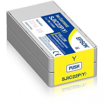 Cartucho de Tinta Original Epson SJIC22PY Amarillo