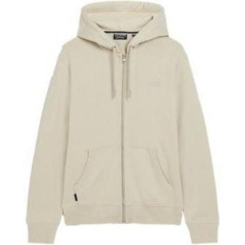 Superdry Felpa Con Zip Essenziale Light Stone