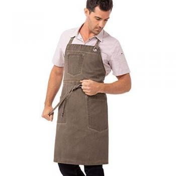 Chef Works Adjustable Dorset Bib Apron