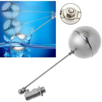 Válvula de flotador de acero inoxidable con sensor DN15 rosca macho