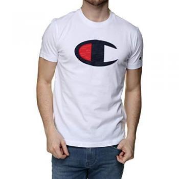 Crewneck Champion Uomo T-Shirt Bianco XL