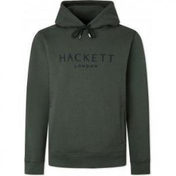 Felpa con Cappuccio Uomo Hackett Heritage Dark Green XL