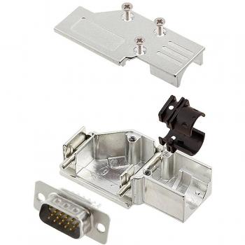 Encitech 90° D-SUB Male Pin Header Connector Kit