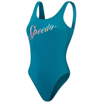 Speedo Badeanzug Badeanzug tiefem U-Rückenausschnitt