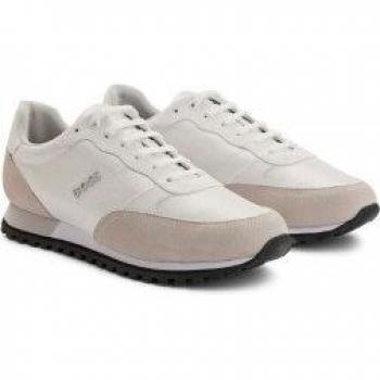 Zapatillas BOSS para hombre modelo Parkour Runn blancas