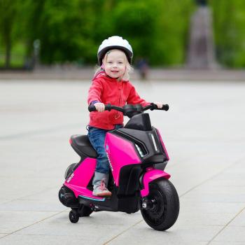 HOMCOM 6V Battery Powered Kids Electric Motorcycle Ride-On Toy