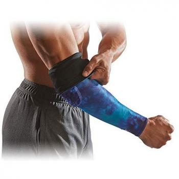 McDavid HEX Power Shooter Umkehrbare Beinmanschette M Blau