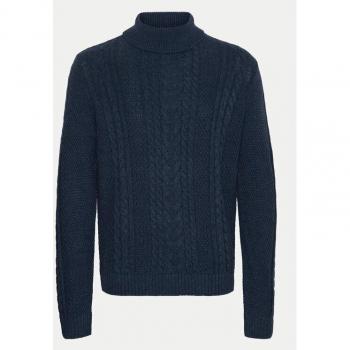 Blend Dunkelblauer Rollkragenpullover