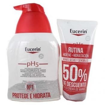 Pack Eucerin Oleogel + Crema De Manos Ph 5, 250 Ml + 75 Ml