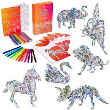 Wild Wonders 3D Animal Art Kit