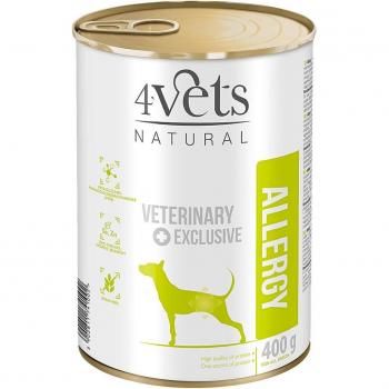 Comida húmeda 4VETS Perros adultos Cordero 400 g