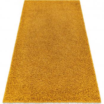5cm Soffi Shaggy Carpet in Gold Yellow (60x100 cm)