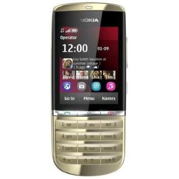 Nokia Asha 300 Goldes Schimmer