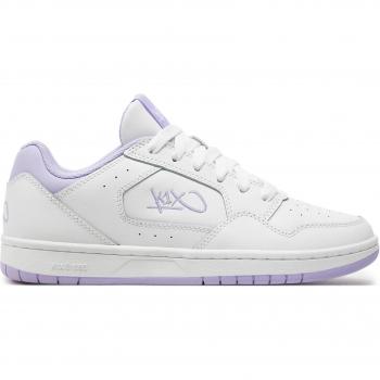 Sneakers K1X Sweep Low Bianco con Accento Lilla