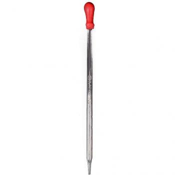 Graduated Glass Dropper Pipette with Blue Rubber Grip