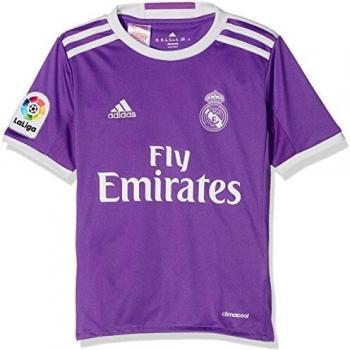 Adidas Kinder Real Madrid Away Replica Shirt – Ray Purple/Crystal White – 164 mm