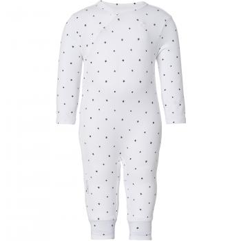 Noppies Baby Strampelanzug Lou, Weiß, Größe 74