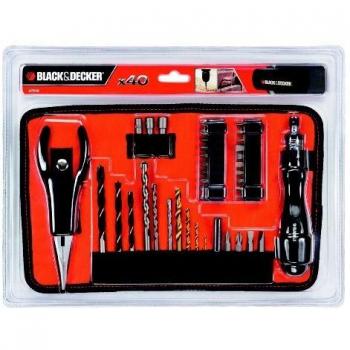 BLACK+DECKER A7210-XJ Set 40 Pezzi per Forare ed Avvitare