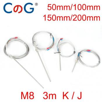 Thermocouple sonde de contrôle haute température, longueur 3 m