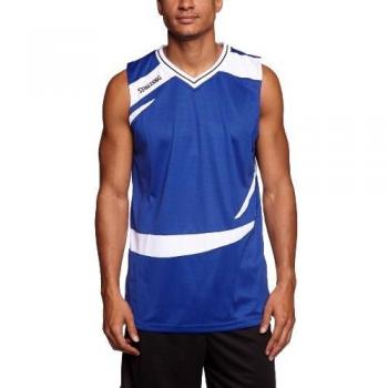 Spalding Logo 2.0 Menswear Tank – Royal/White (S)