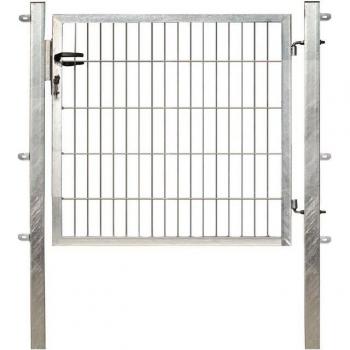 GARDEN 'N' MORE Zauneinzeltür – Einzeltor Excellent, 100 × 100 cm, feuerverzinkt
