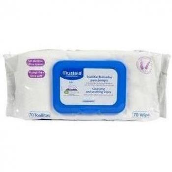 MUSTELA TOALLITAS HUMEDAS SUAVIZANTES 70 U RE