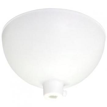 TIBELÉC Demi‑Sphère Protecteur de Fils – 100 mm, Blanc