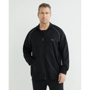 Sudadera Boss para hombre en tallas grandes con cremallera