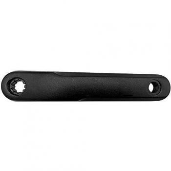 Samox Velokurbel 170 mm – Bosch Generation 3, linke Ausrichtung, 5 mm Versatz, schwarzes Aluminium
