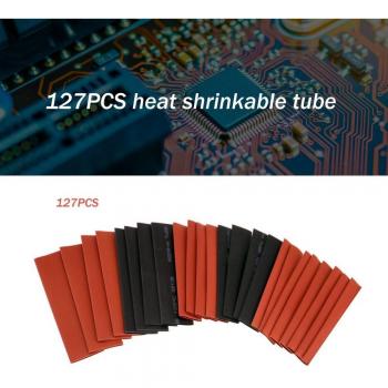 127 Tubes d'Isolation Thermorétractables Couleur