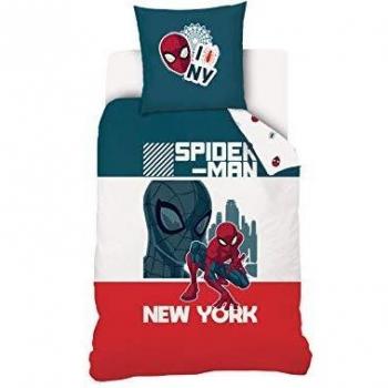 Tapis de Sommeil Spiderman Disney 140x200 cm – 100 % Coton