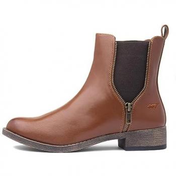 Bottes de cheville en polyuréthane marron pour femmes Rocket Dog Camilla Bromley