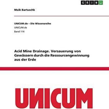 Acid Mine Drainage. Versauerung von Gewässern durch die Ressourcengewinnung aus der Erde